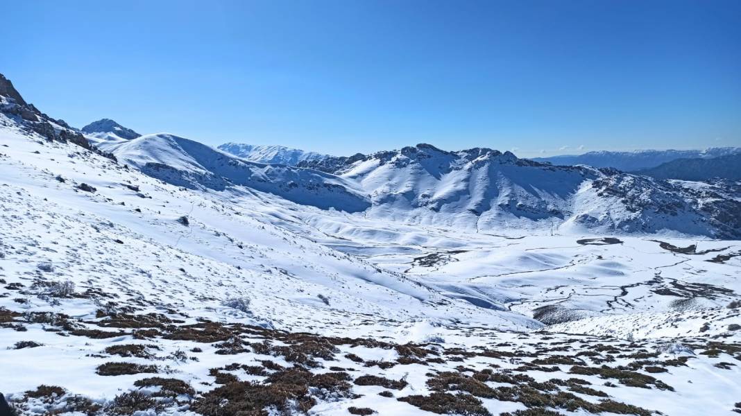 Şehirde kar göremeyince Konya’nın incisine akın ettiler 5